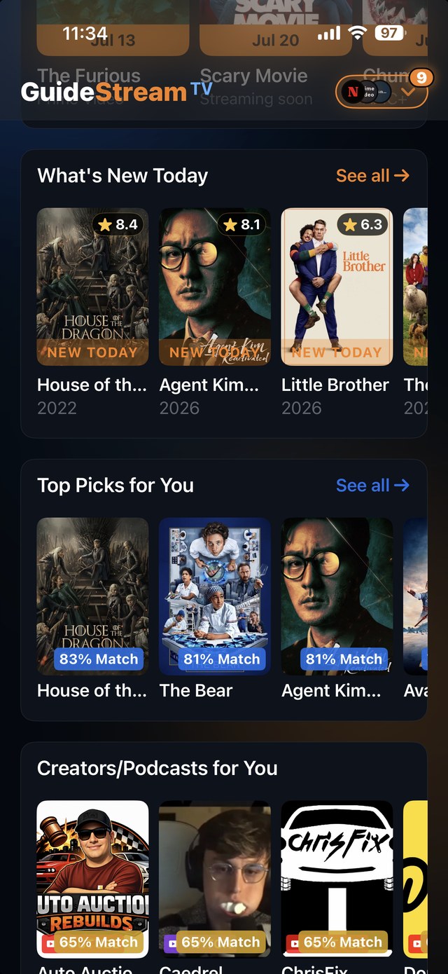 What's New Today and Top Picks for you